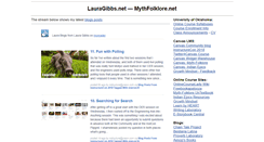 Desktop Screenshot of mythfolklore.net